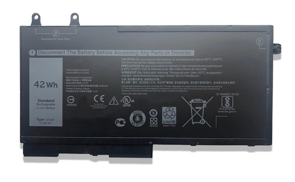 01V1XF XV8CJ 1V1XF laptop battery for Dell Latitude 5400 5401 5500 3540 3 Cell Laptop Battery